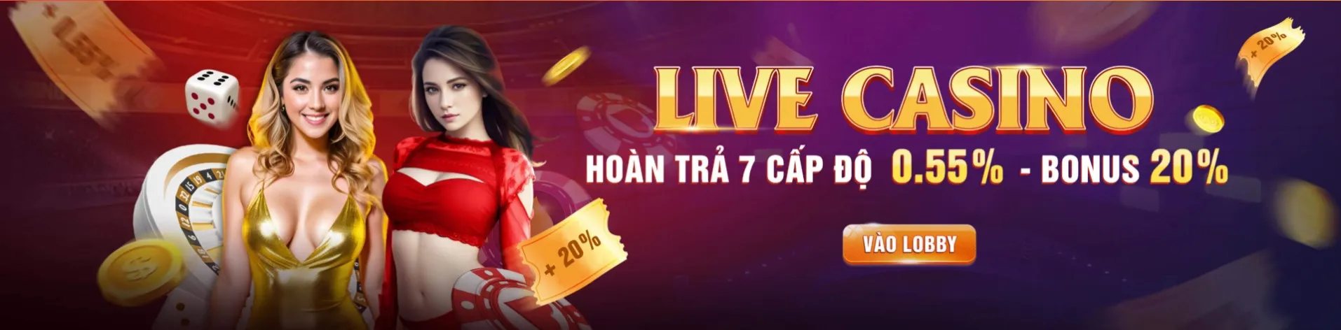 TK8 sảnh game live casino trực tuyến tặng 20% mỗi lần nạp