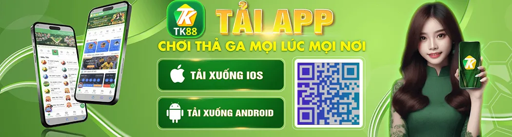 Ứng dụng chơi casino trực tuyến nhà cái TK88 Bet